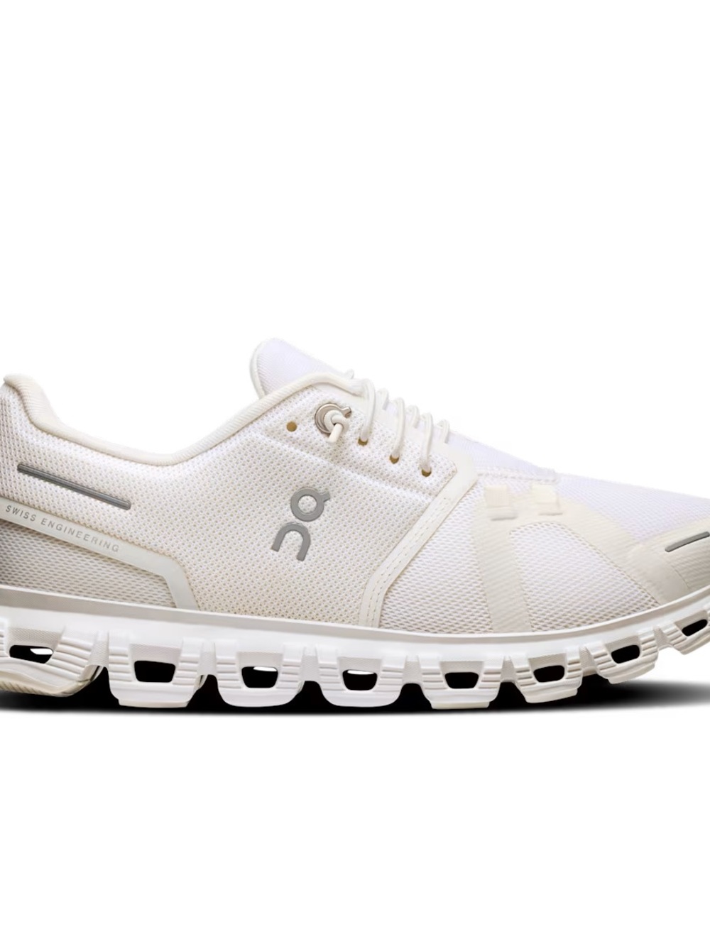 On Cloud 5 women’s zero gravity all white sneakers
